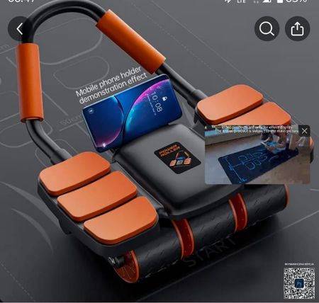 ULEPSZONY AUOMATYCZNY KOŁO DO ĆWICZEŃ BRZUCHA Z ODBICIEM -KONSTRUKCJA Z 8 ŁOKCIAMI DLA TRENINGU MIĘŚNI TUŁOWIA I CAŁEGO CIAŁA ,ZAWIEA SAMOSZIELNY UCHWYT MOBILNY-WYTRZYMAŁY MATERIAŁ RP-IDEALNY DO DOMOWEGO FITNESSU W PAASIE ,BRZUCHU,,NOGACH ,RAMIONACH-ŚWIETNY PREZENT DLA WSSZYSKICH ,AKCESORIA DLA SIŁOWNI,NAJLEPSZY NA BOŻE NARODZENIE