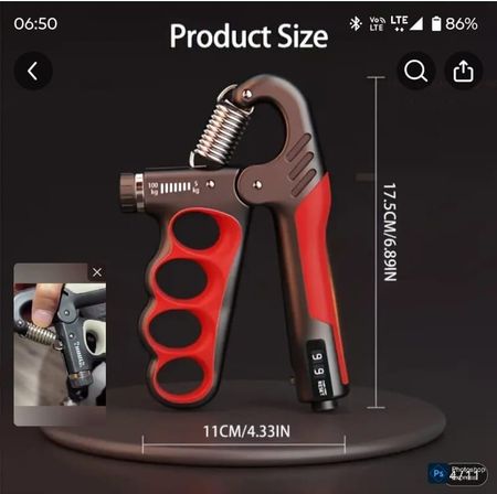 ŚĆISKACZE DO WMOCNIENIA MIĘŚNI DŁONI