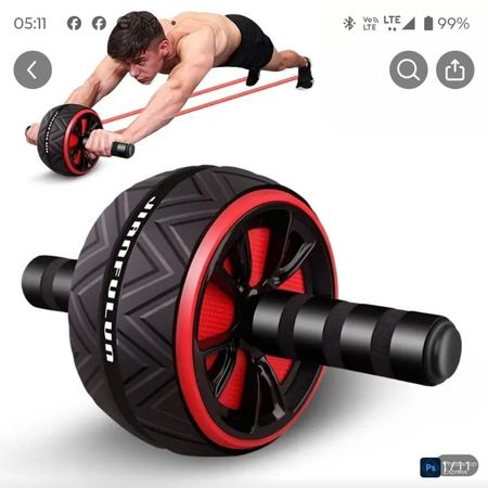 KÓŁKO DO CWICZEŃ MIĘŚNI BRZUCHA