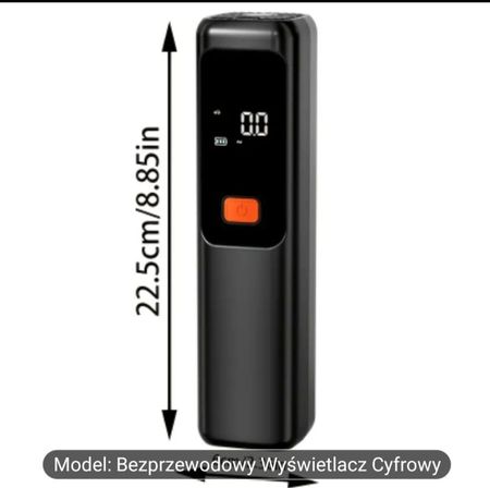 Opon 150 PSI z Cyfrowym Wyświetlaczem LCD, Szybkie Ładowanie przez USB, Automatyczne Wyłączanie i Ochrona, Światło LED, Nadaje się do Samochodów, Rowerów, Motocykli, Koszykówki, Piłki Nożnej, Kompaktowa Przenośna Pompa Powietrzna, Wbudowana Bateria Litowa, Idealny Prezent dla Kierowców, Rowerzystów, Entuzjastów Sportu, Możliwość Ładowania, Nadaje się do Opon Samochodowych i Sprzętu Sportowego, Elektryczna Pompa Powietrzna, Narzędzie do pompowania